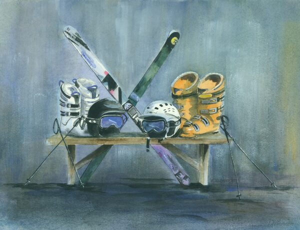 Original watercolor still life painting by Wendy Webster Good