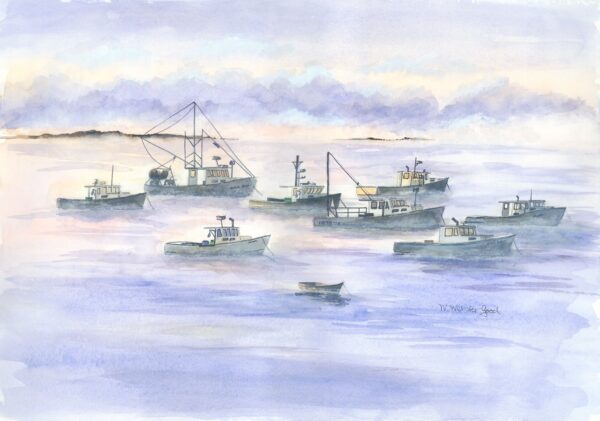 Original watercolor painting by Wendy Webster Good