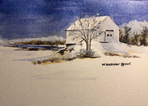 First Snow - Canvas Gallery Wrap Print