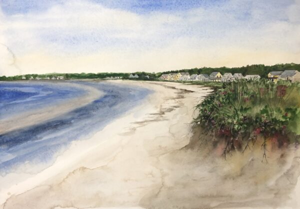 Goose Rocks Dunes - Canvas Gallery Wrap Print