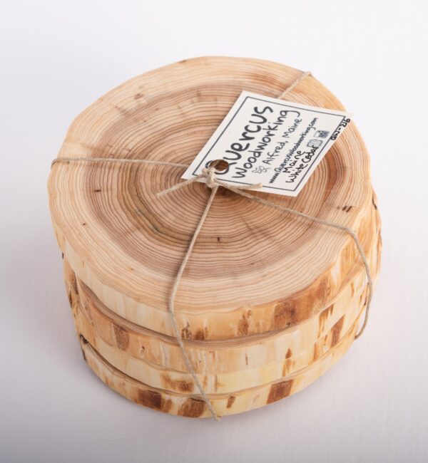 Maine White Cedar Coasters