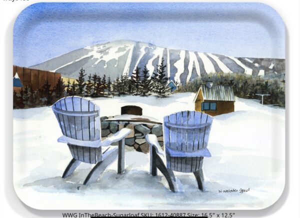 On the Beach - Sugarloaf Serving Tray