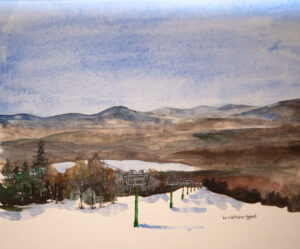 Skiing Saddleback