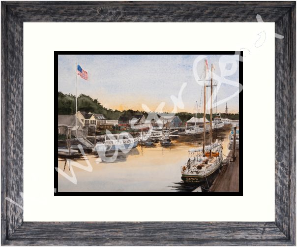 Golden Hour watercolor print by Wendy Webster Good Golden Hour watercolor print by Wendy Webster Good