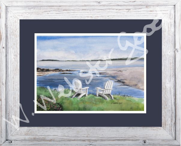 Just You and Me watercolor print by Wendy Webster Good Just You and Me watercolor print by Wendy Webster Good