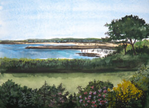 A View of Kennebunk Beach